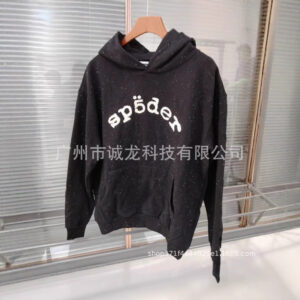 High-Quality Sp 5 der Rhinestone Heavyweight Fleece Hoodie for Couples