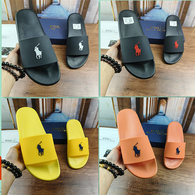 Polo Ralph Lauren Slides Correct Logo